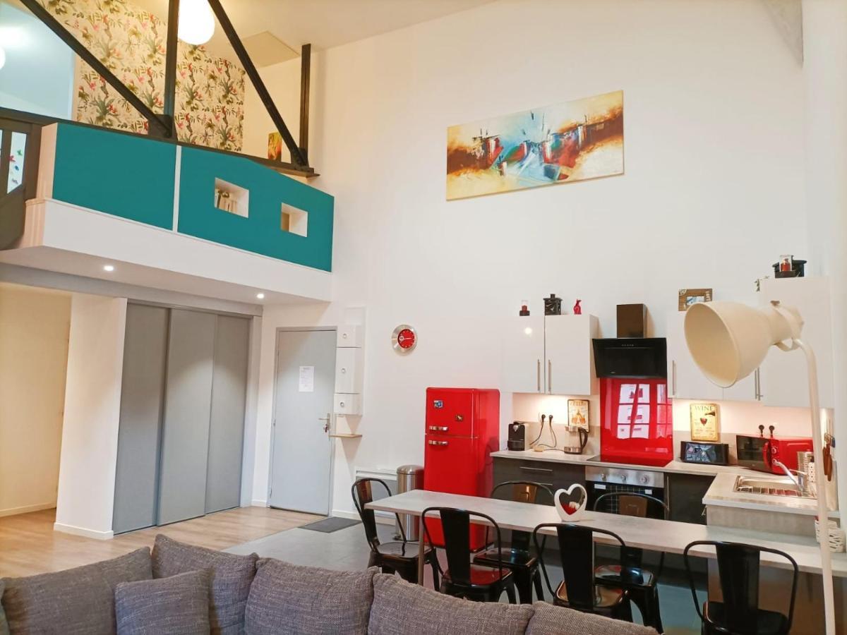 Superbe Appartement Type Loft En Duplex Rue Buat Chalons en Champagne Luaran gambar