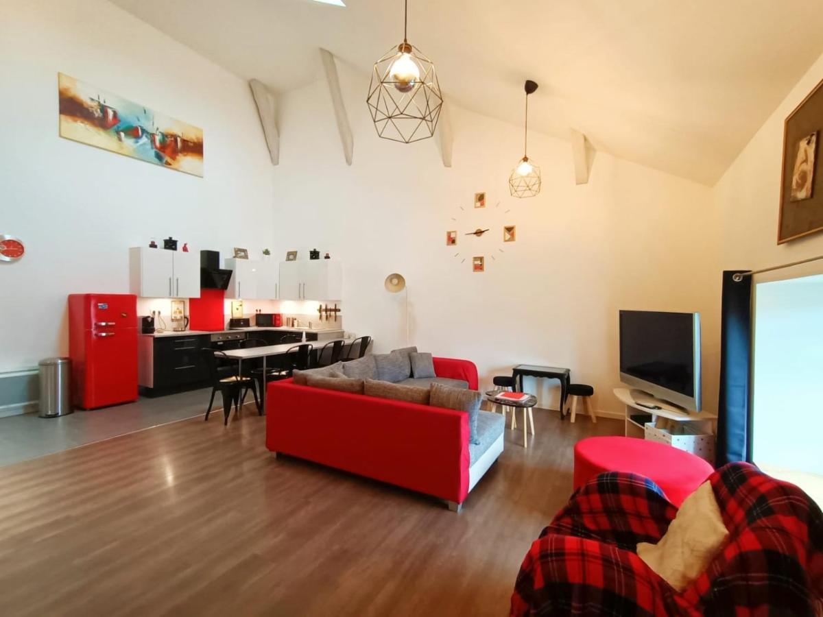 Superbe Appartement Type Loft En Duplex Rue Buat Chalons en Champagne Luaran gambar