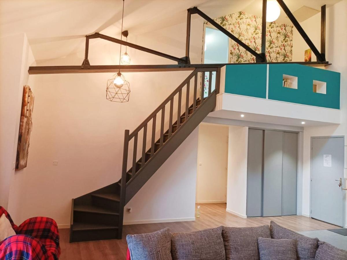 Superbe Appartement Type Loft En Duplex Rue Buat Chalons en Champagne Luaran gambar
